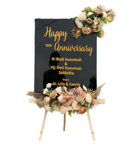 Papan Bunga Akrilik Truwolu